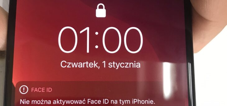 Naprawa Face ID iPhone X – Nie można aktywować Face ID